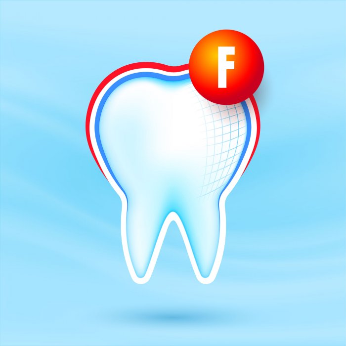 tand beschermd met fluor