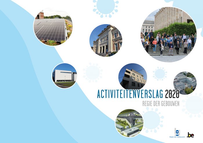 Cover jaarverslag / rapport annuel 2020
