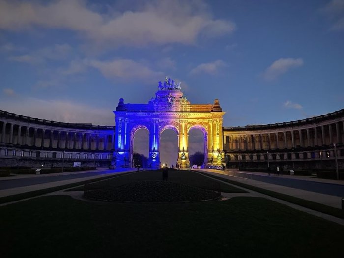 Verlichting Triomfboog 