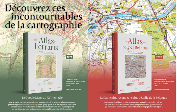 Le grand atlas de Ferraris et l'Atlas topographique de Belgique