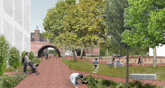 Visuels 3D Goujons+Masterplan ©ORG - Bas Smets