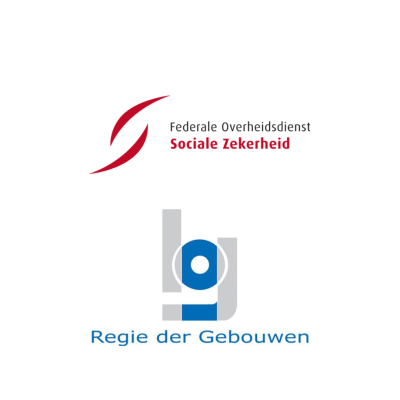 Logo Fod Sociale Zekerheid Logo regie der gebouwen