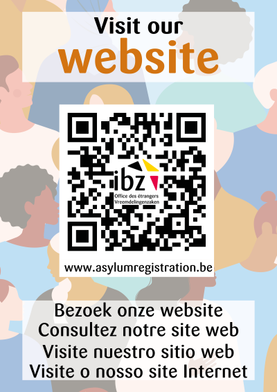 Code QR avec accès direct au site web