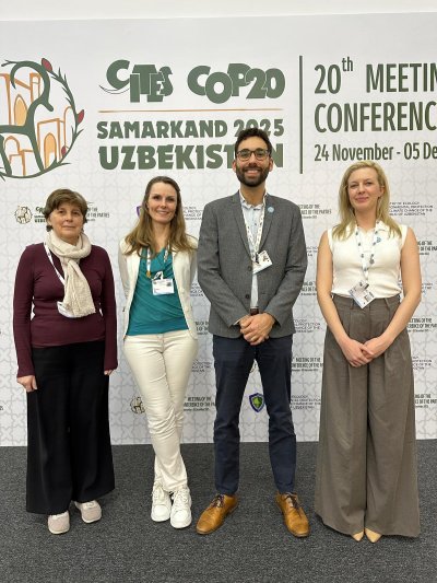 Belgische delegatie CITES COP20