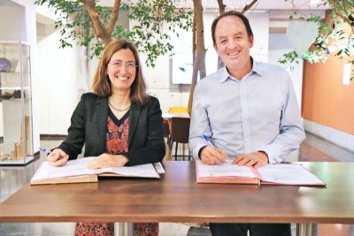 Isabelle Jeurissen (SWDE) & Jean Van Wetter (Enabel)