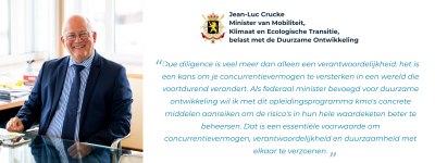 Quote van Minister Jean-Luc Crucke