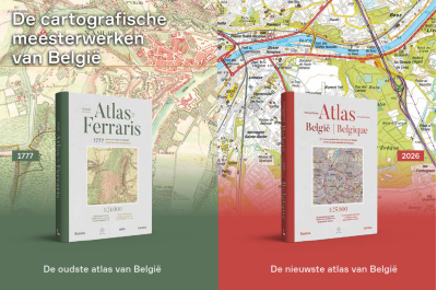 Ferrarisatlas en Topografische atlas van België