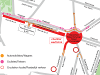 plan de circulation © Beliris